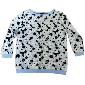 Ann Taylor Women’s Floral Print Sweater